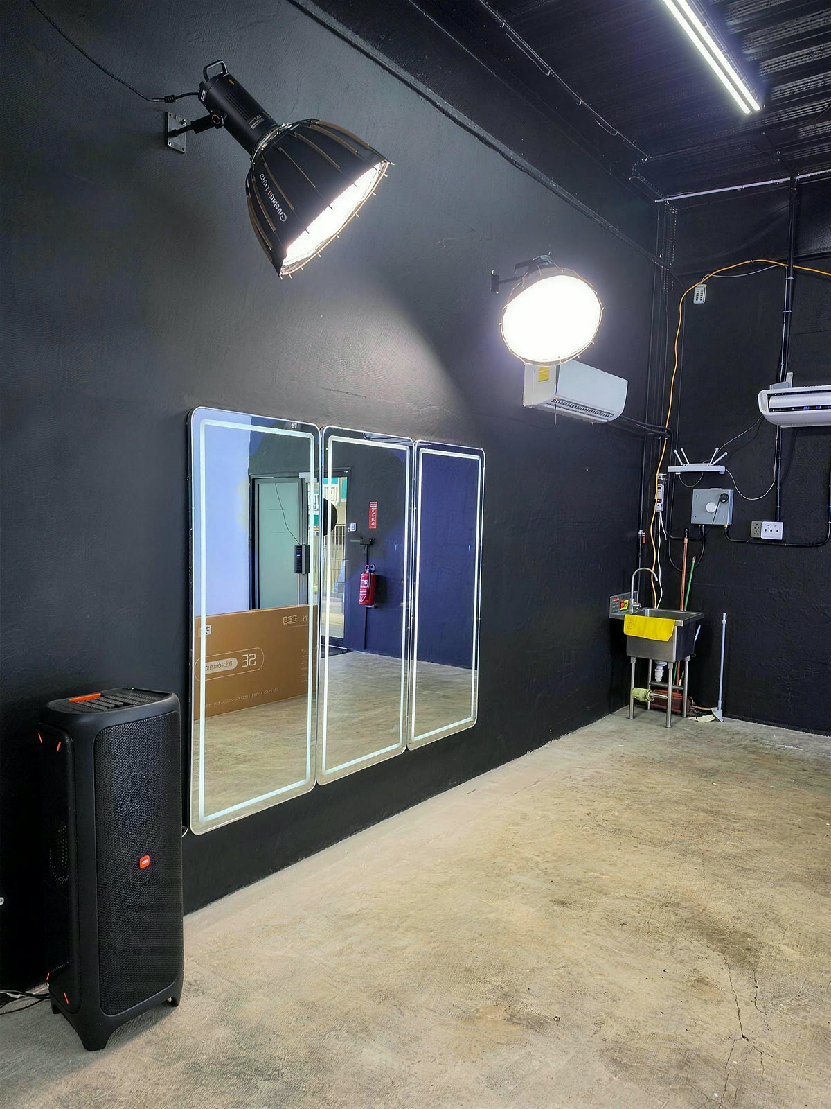 Studio entrance