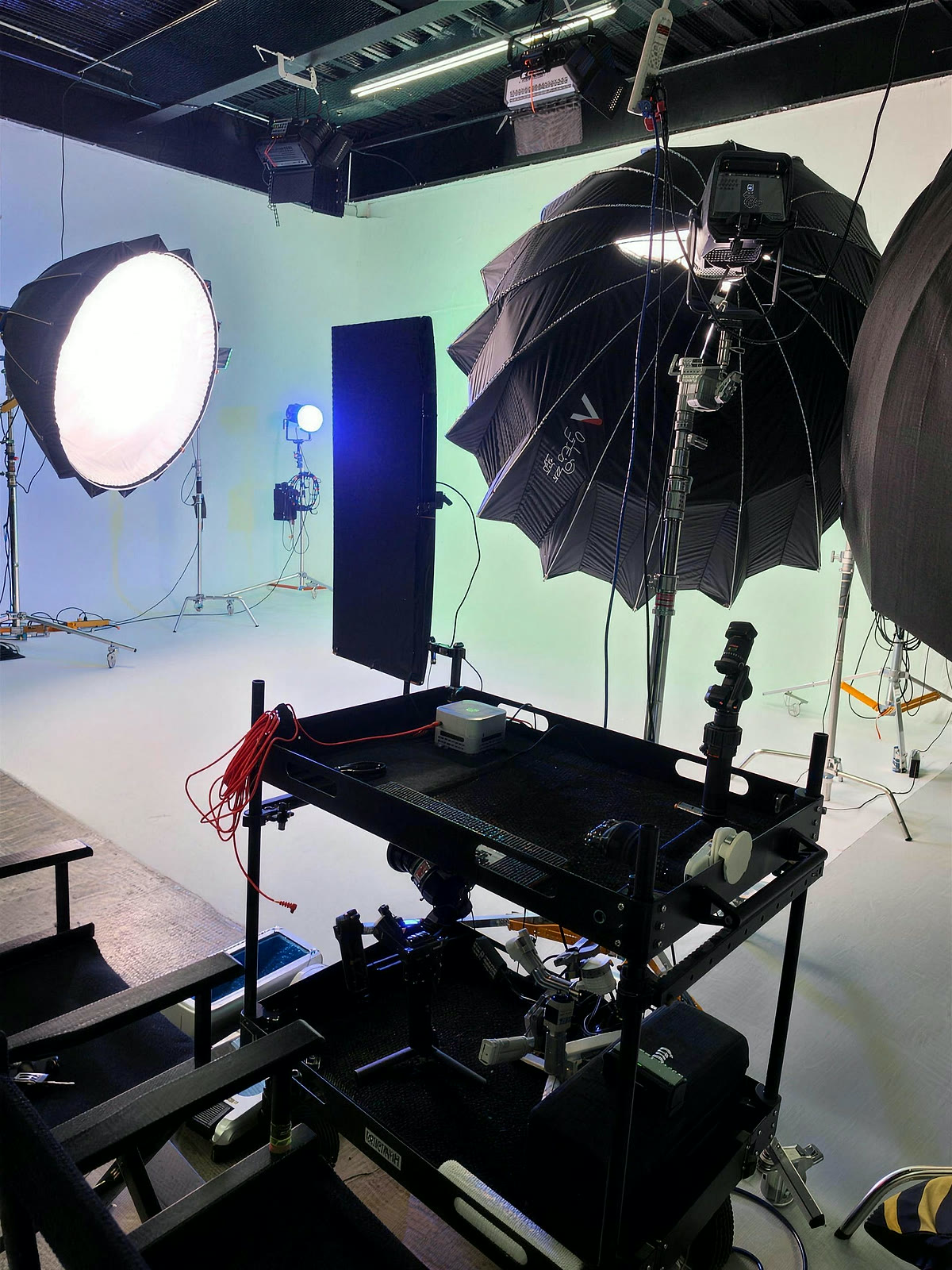 Camera and lighting rigs
